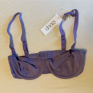 CUUP Lavender Strapless Bra & Thong